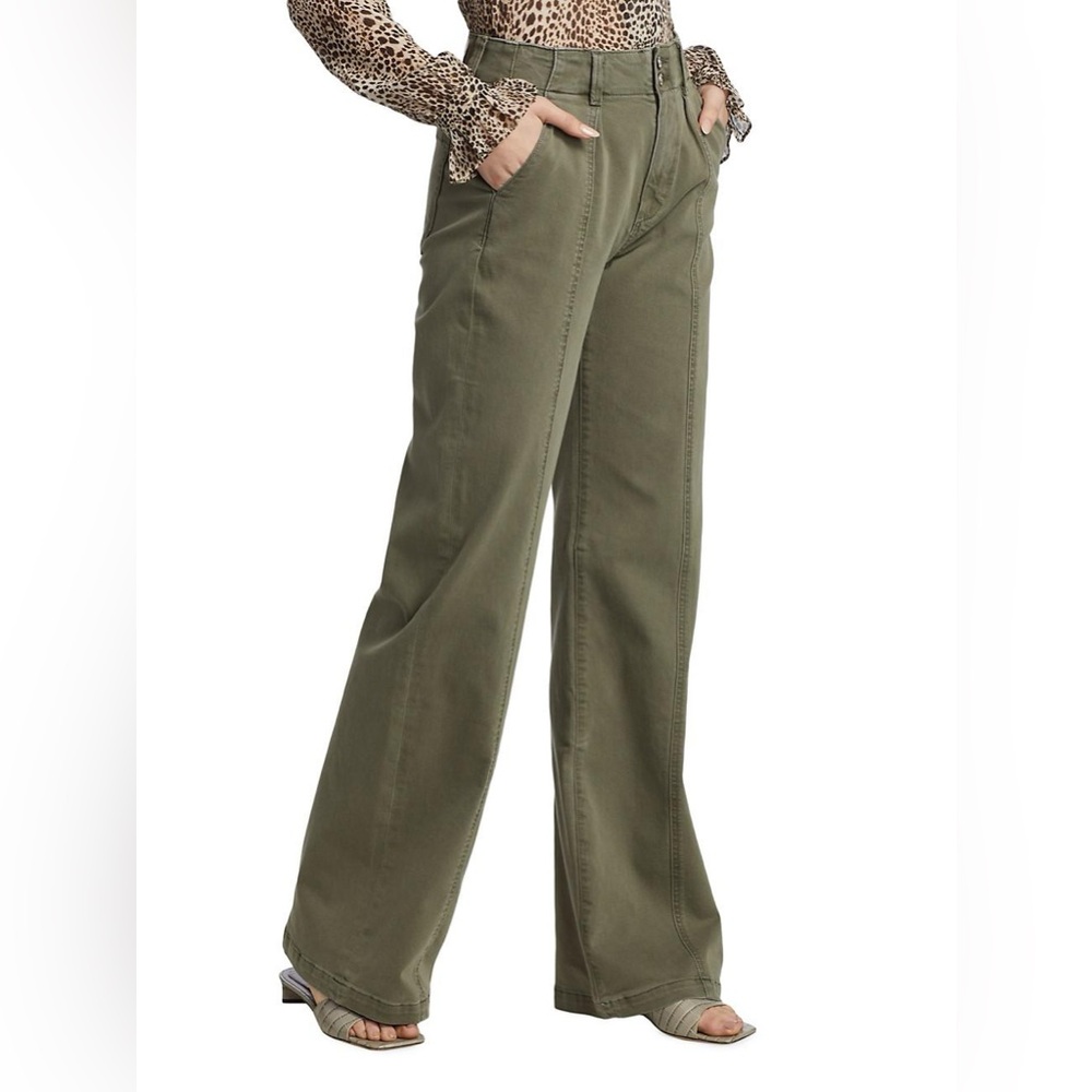 Paige Brooklyn Seamed Wide Leg Pant. Size 31. Worn once. Office Workwear - Picture 3 of 16